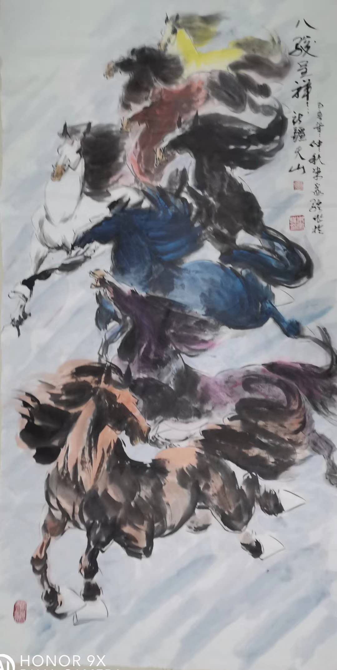 朱家骐老师美术品