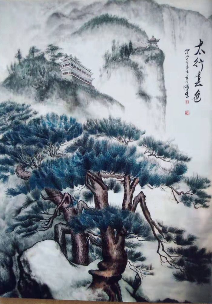 刘泽生老师美术作品